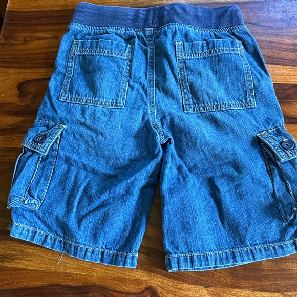 Pull on cargo jean shorts - Picture 2 of 3